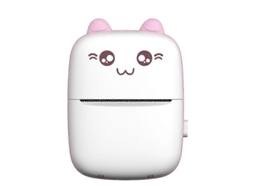 Mini impressora de bolso 2025, sem fio, Bluetooth, portátil, ideal para aprender a usar o Slowmoose