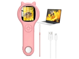 Mini Microscópio Para Crianças, Lupa De Microscópio Portátil Brilvibera