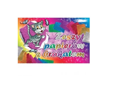 Aliga, Conjunto De Recortes De Papel Com Purpurina B5, 8 Cores