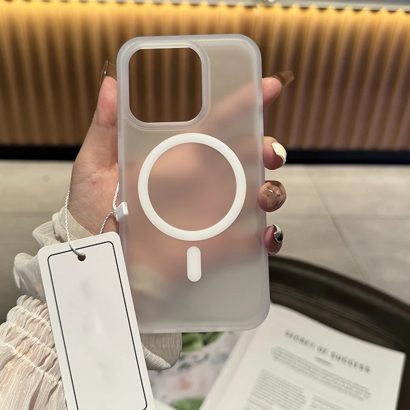 Capa Protetora Fosca Armor Com Carregamento Sem Fio Magnético (iphone 11)