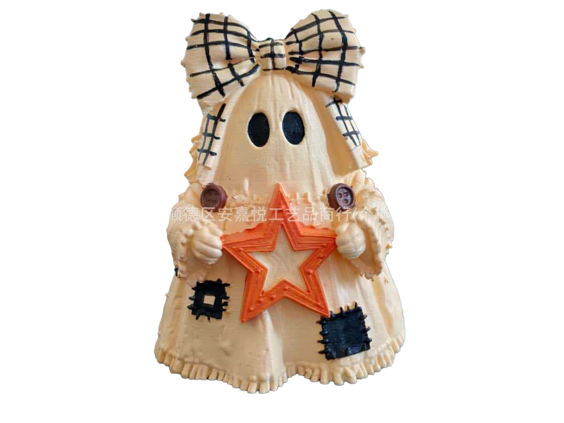 Decoração De Halloween Com Monstros De Madeira Laxiscreed Para Ambientes Festivos