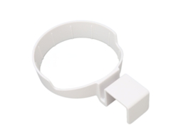 Holder de copo e celular para avião, portátil, reutilizável, acessório de viagem, branco | S/MARCA