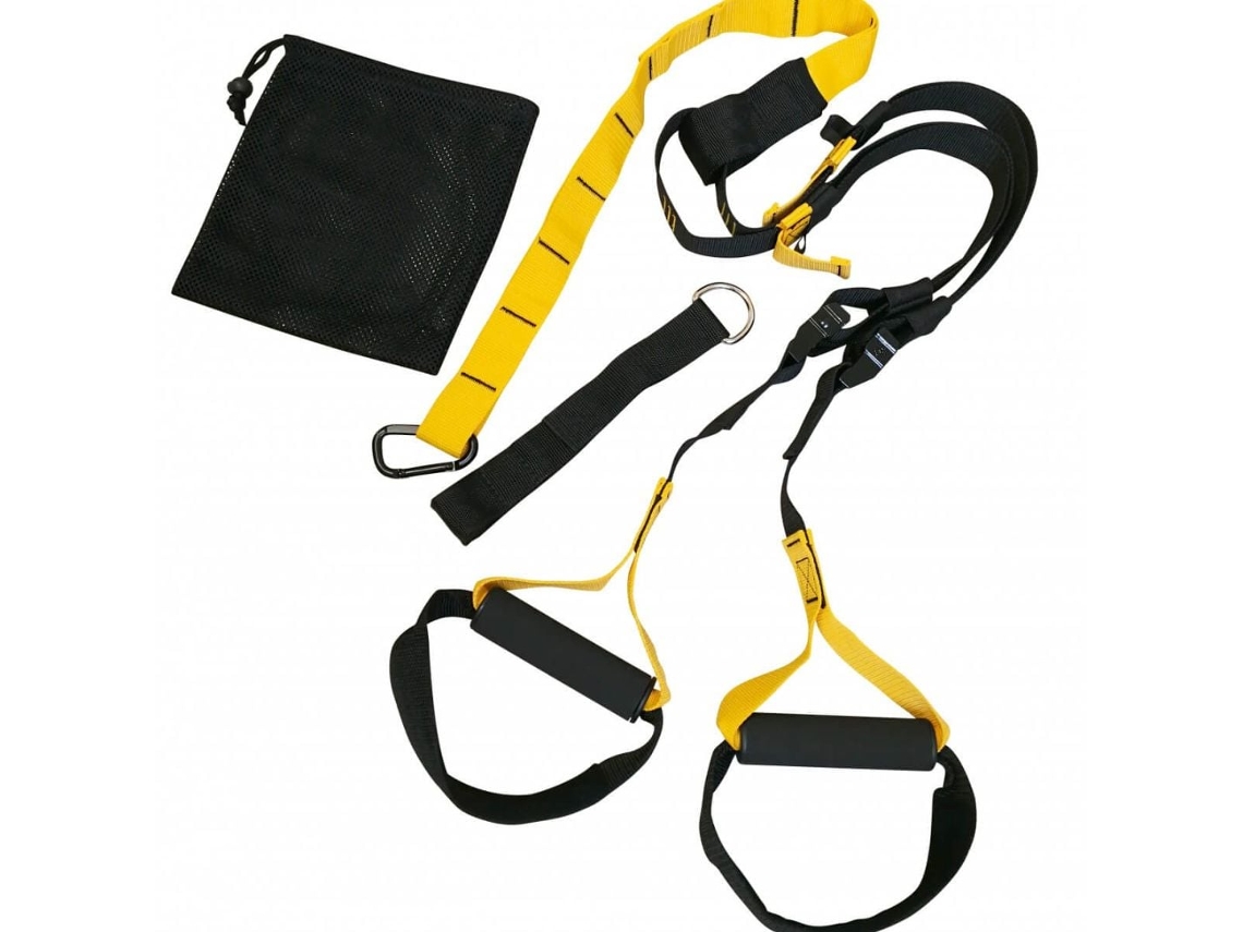 Sveltus Suspension Fit Trainer - Preto/amarelo-aquaforge