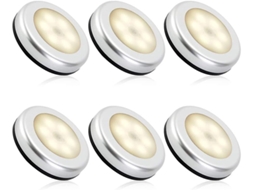 Lurelia Luz Led Para Armário Com Sensor De Movimento, Pilhas Aaa, Autoadesiva