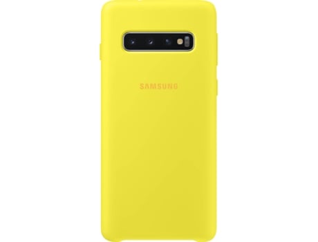 Capa SAMSUNG Galaxy S10 Silicone Cover Amarelo