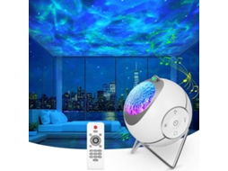 Projetor de Céu Estrelado, Projetor de Galáxias Led para Planetário Klb BRILVIBERA