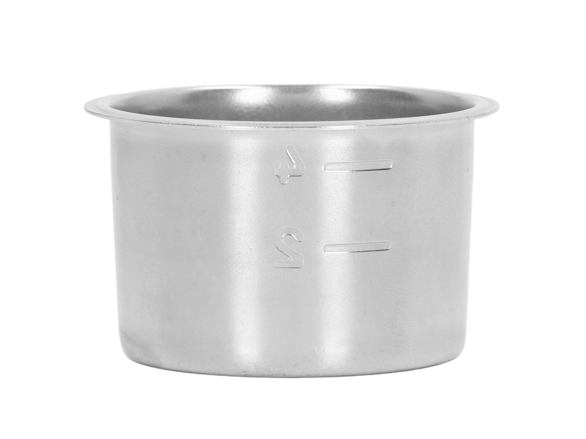 Cesta Filtro Poroso Aço Inox 4 Cups Cafeteira 51mm