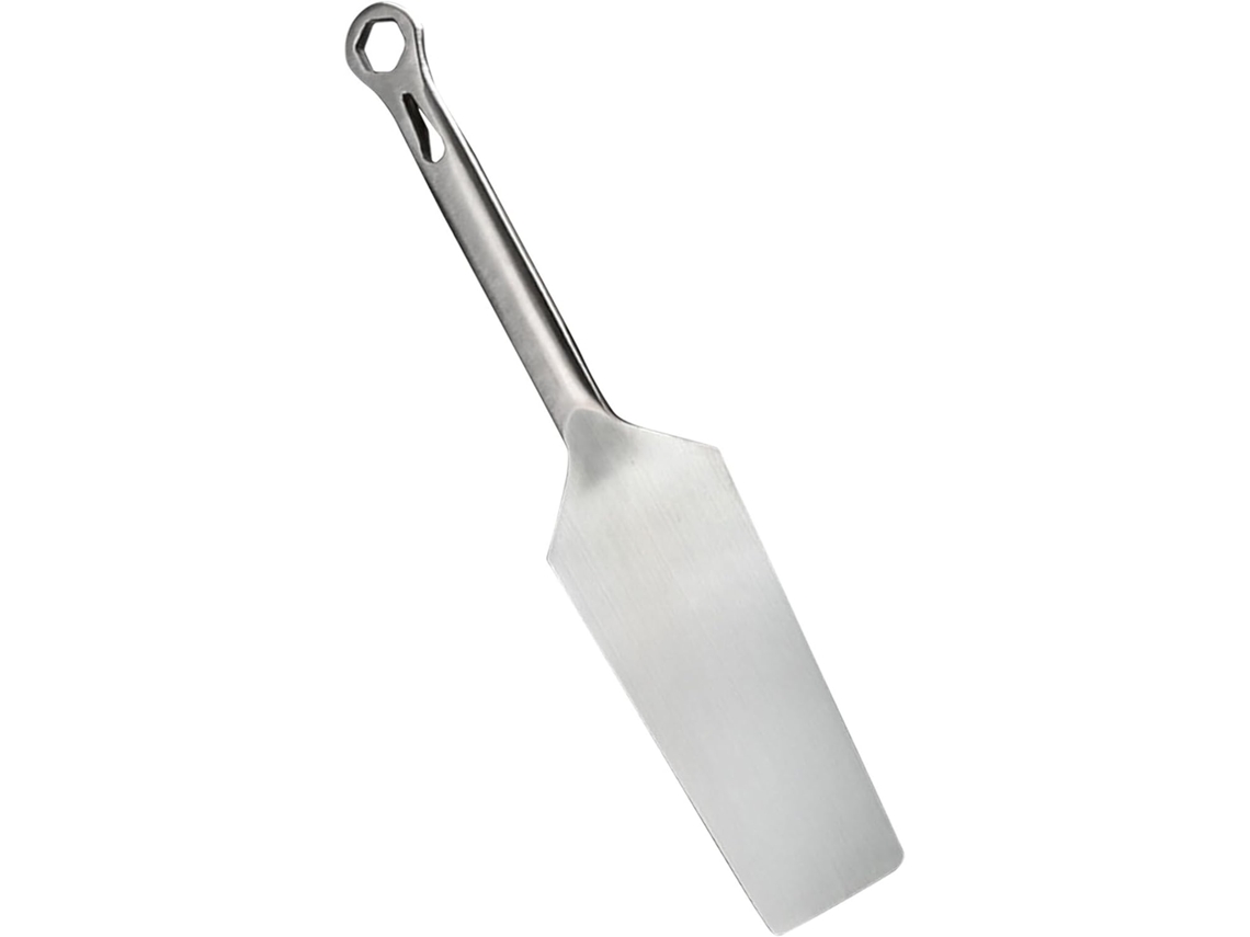 Desempenadeira de Aço Inoxidável Alipis, dupla face, cabo ergonômico (7,6 a 17,8 cm)
