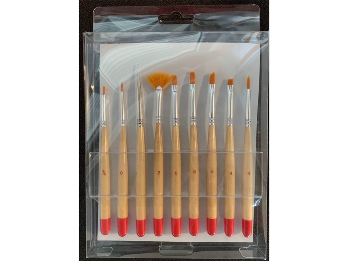 Pincéis Mini para Aguarela e Tempera TALENS 9 un
