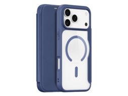 Dux Ducis Capa Para Iphone 17 Pro X Carteira Pro - Azul