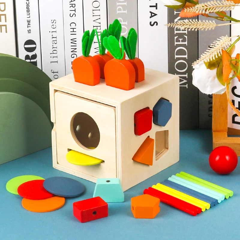 Brinquedos Matemáticos Montessori Para Crianças, Mini Labirinto Circular De Contas De Madeira, Montanha-russa, Ábaco, Quebra-cabeça.