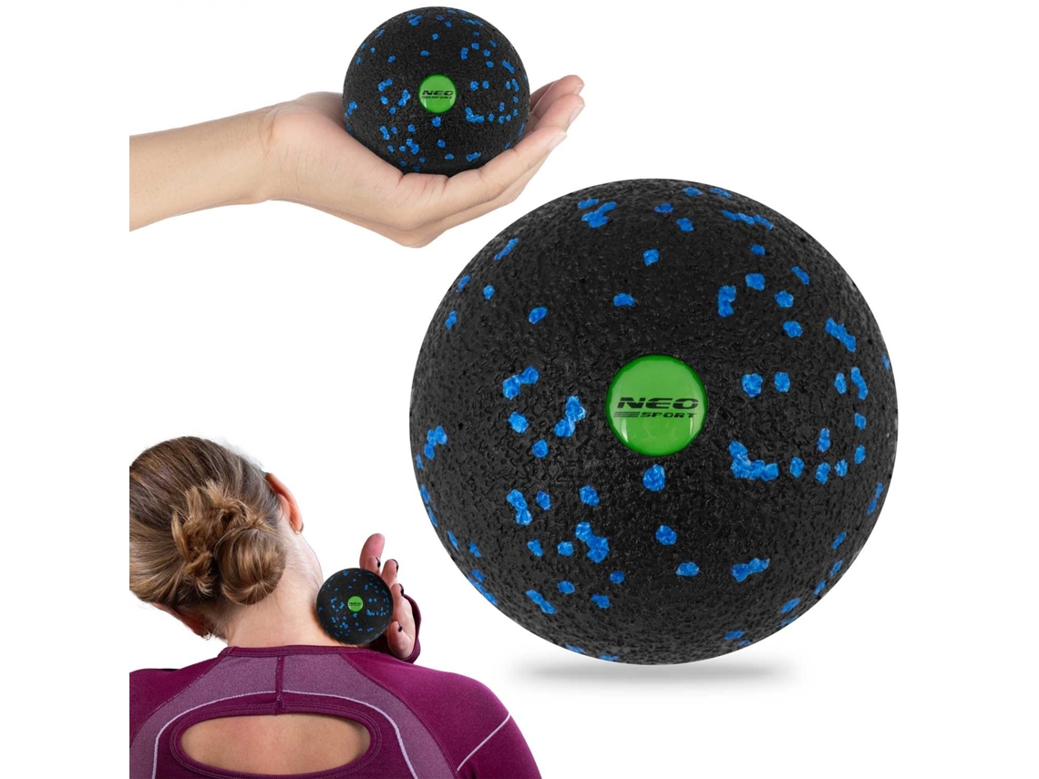 Bola De Massagem E Fitness Ns-965 Preta/azul