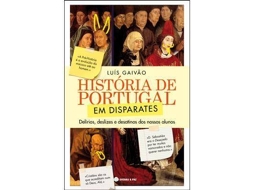 Livro História de Portugal em Disparates de Luís Gaivão (Português)