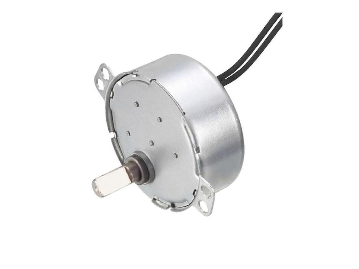 Motor Síncrono Ca 220-240v 4-5rpm 4w 6kgf.cm 50mm Para Árvore De Natal, Ventilador, Forno De Micro-ondas