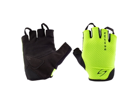 Luvas Serfas SSM-HV Short Finger Starter Hi-Vis M Verdes