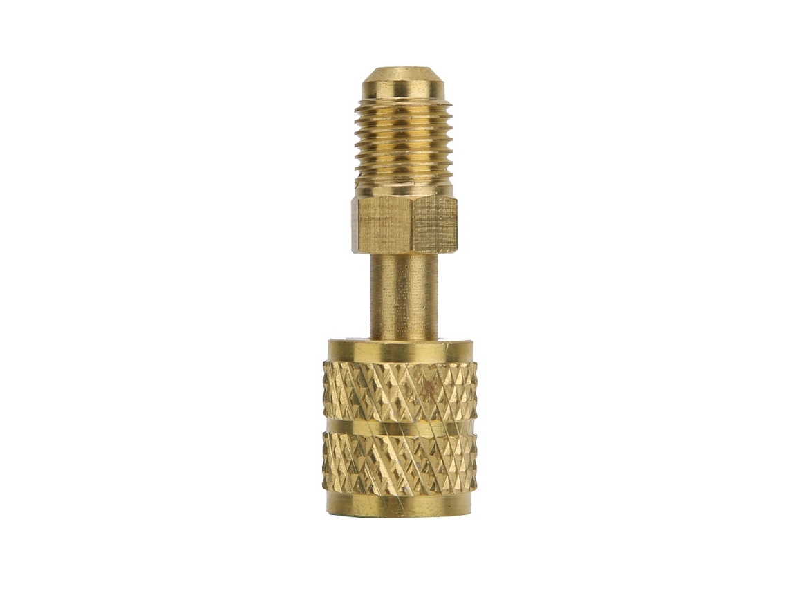 Adaptador Latão R410 1/4" Macho para 5/16" Fêmea Qualidade Superior