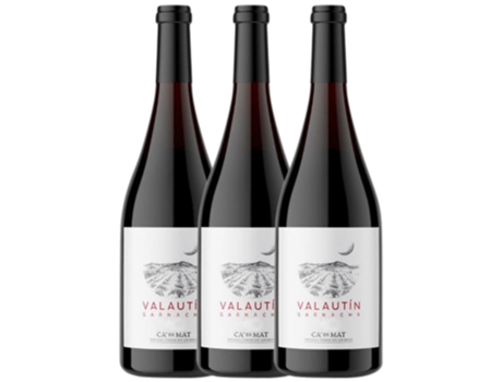 Vinho CA' DI MAT Ca' Di Mat Valautín Grenache Tintorera Vino De Madrid (0.75 L - 3 unidades)