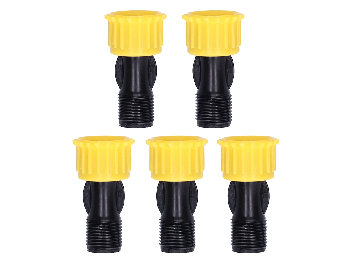 5 Bicos de Aspersão G3/8 com 4 Furos para Irrigação