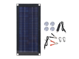 Carregador Solar de Bateria 20w 18v Placa Solar Portátil para Camping e Hiking | S/MARCA