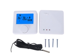 Termostato Wireless Lcd Digital Para Aquecimento Elétrico Sunflare