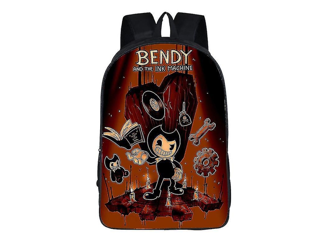 Mochila Escolar De Alta Qualidade Bendy And The Ink Machine