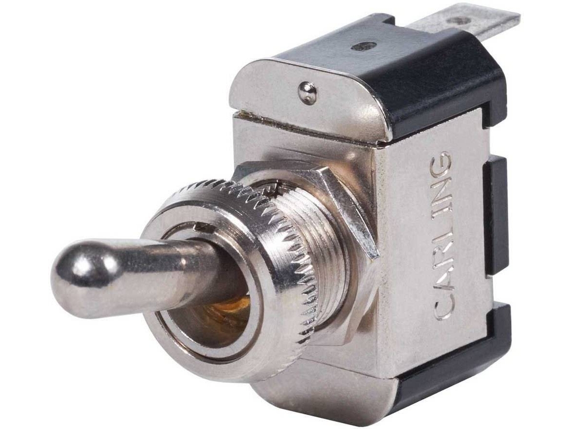Interruptor BLUE SEA Panel Switch Spst On/Off Prateado