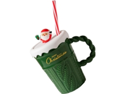 Canecas De Café De Cerâmica Natalinas Com Tampa, Xícaras De Natal, Caneca Delicada Para Presentes E Para Uso