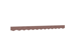 Replacement Awning Valance Fabric, Replacement Awning Valance Fabrics Vidaxl Marrom Tecido (280 X 20 Cm)