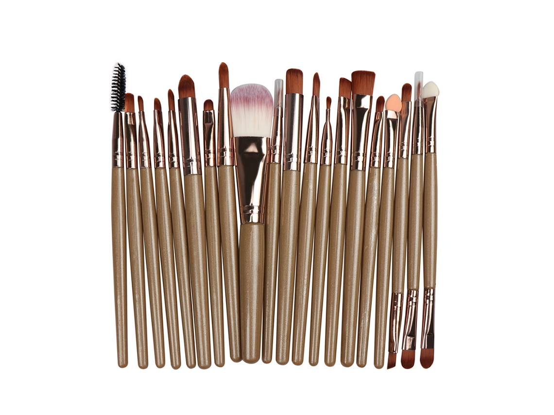 Pincéis Maquiagem Base E Sombras Olho