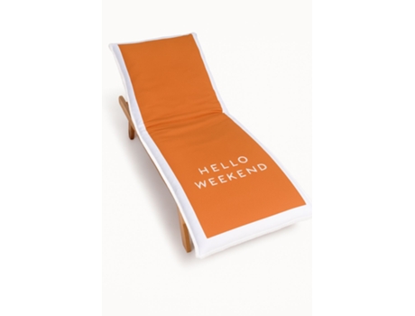 Marinette Saint Tropez Materasso Prendisole Impermeabile Olá Fim de Semana Arancione Marinettesaittropez