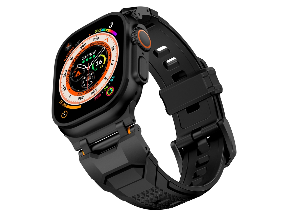 Bracelete para Apple Watch 42/44/45/49mm XIAOMOYU (preto Preto)