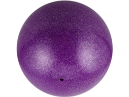Bola de Ioga BESPORTBLE, Inflável, 18cm, Roxa, para Treinamento e Dança