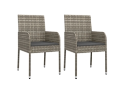 Garden Chair, Garden Chairs Vidaxl Cinzeto Rattan / Vime (n/a)