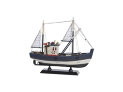 Barco Home Esprit Branco Azul Marinho