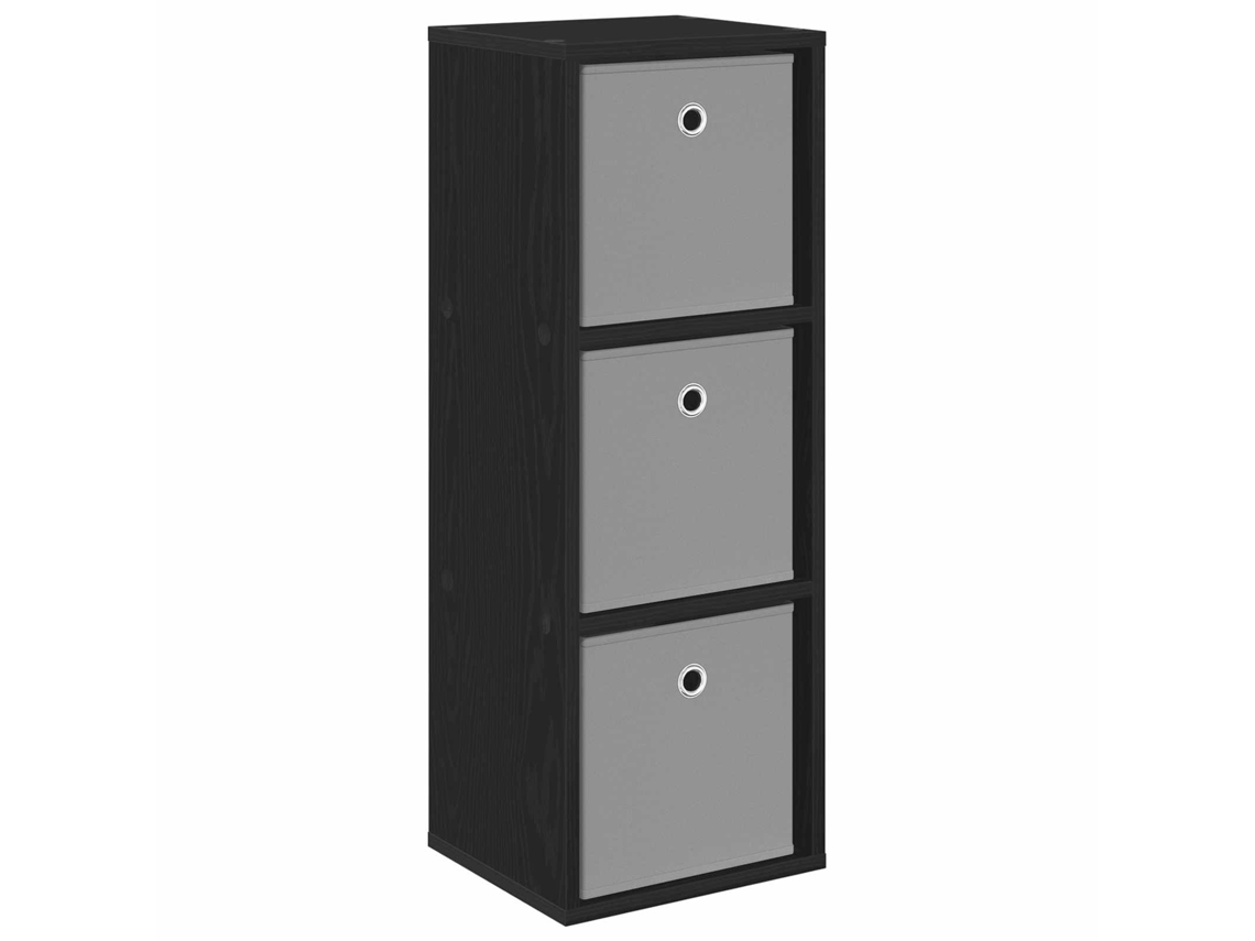 Conjunto 1 Buffet Vidaxl Preto Derivados De Madeira (30,5 X 27 X 84,5 Cm)