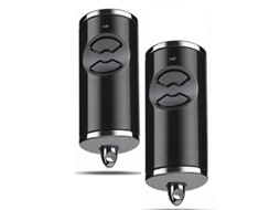 Controle Remoto Para Portão De Garagem 868 Mhz, Compatível Com Hse4-868-bs, Hse2-868-bs, 2 Unidades, Preto Preto