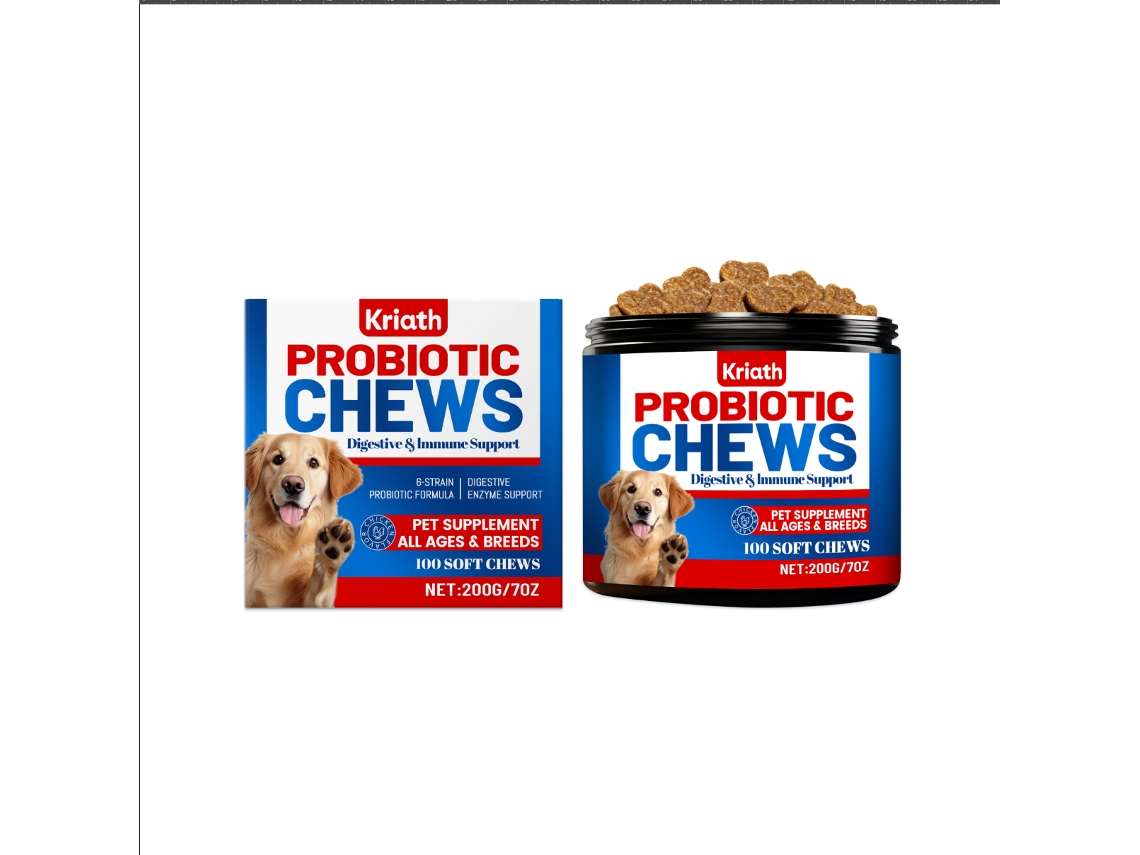 Grânulos Macios Probióticos para Cães