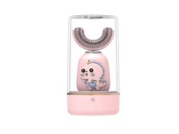 Escova de Dentes Elétrica Infantil Evago, Ultrassônica Automática para Toda a Boca, Dente S Bebês em Formato U GOKOCO