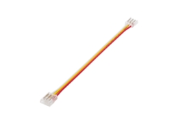 Conector Duplo com Cabo para Fita de LED CCT 24V DC COB IP20 Largura 10mm 10mm