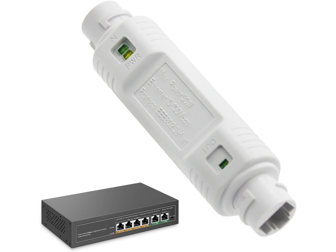 Extensor Poe De Rede Para Casa E Escritório E Rede Prático P Modelo 55