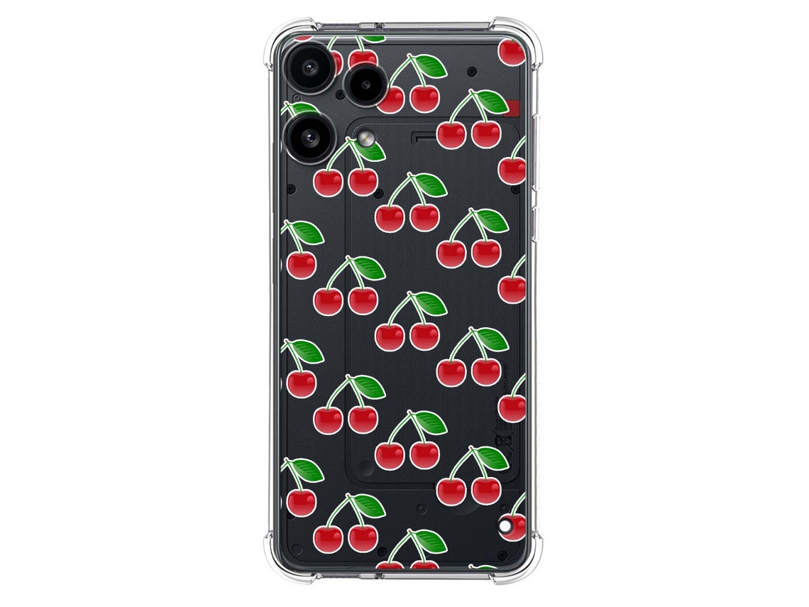 Capa Tumundosmartphone De Silicone À Prova De Choque Para Nothing Phone 3a Lite 5g Design De Cereja