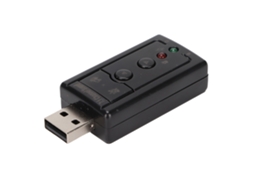 Adaptador de Som LAXISCREED Usb 2.0 7.1 Canais