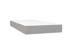 Pocket Spring Mattress For Kids, Pocket Spring Mattresses For Kids Vidaxl Cinzeto Tecido (80 X 160 Cm)