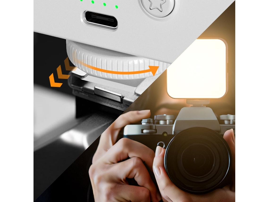 2026 luz Led Mini para Vídeo e Conferências, Clip para Laptop, Pc e Telefones Móveis (iphone)