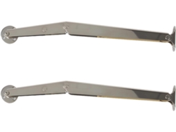 Conjunto De 2 Dobradiças Suporte Para Tampa, 200n De Alta Resistência Com Fechamento Suave, Dobradiças De Ferro Com