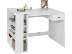 Secretária SOBUY (Branco - MDF - 101x60 x76cm )