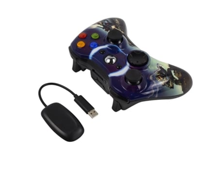 Gamepad Sem Fio 2.4g Para Controle Receptor De Console Xbox 360 Tectinter