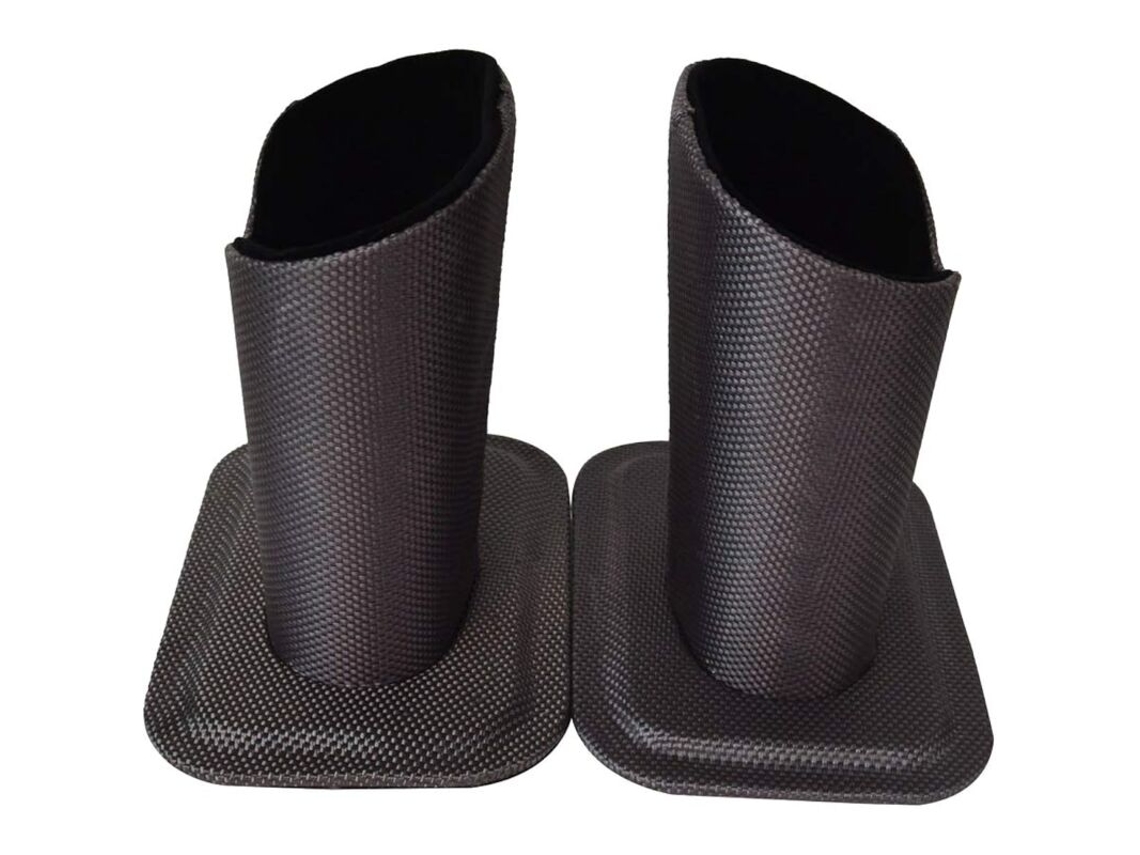Conjunto de 2 Porta, Suporte para Celular, Canetas e Organizador AQUAFORGE (preto)