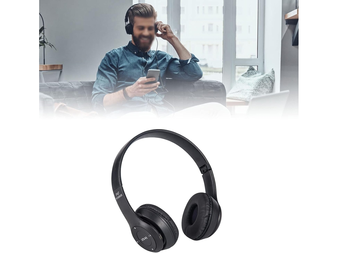 Fone De Ouvido Estéreo Dobrável Yinhing Para Jogos, Design Confortável, Conexão Estável, Leve E Portátil