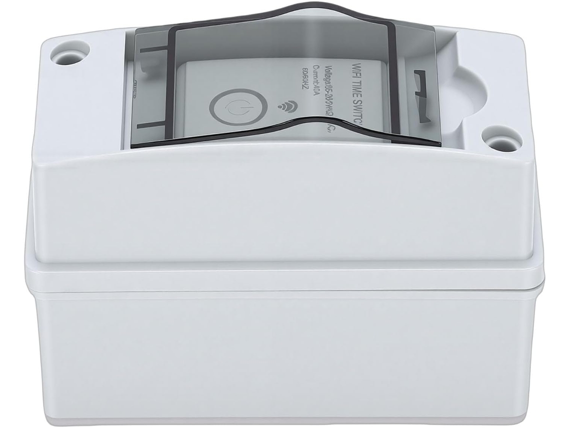 Interruptor Temporizador Inteligente Wi Fi, Temporizador Programável Com Controle Remoto Sem Fio Por Voz, 40a Com